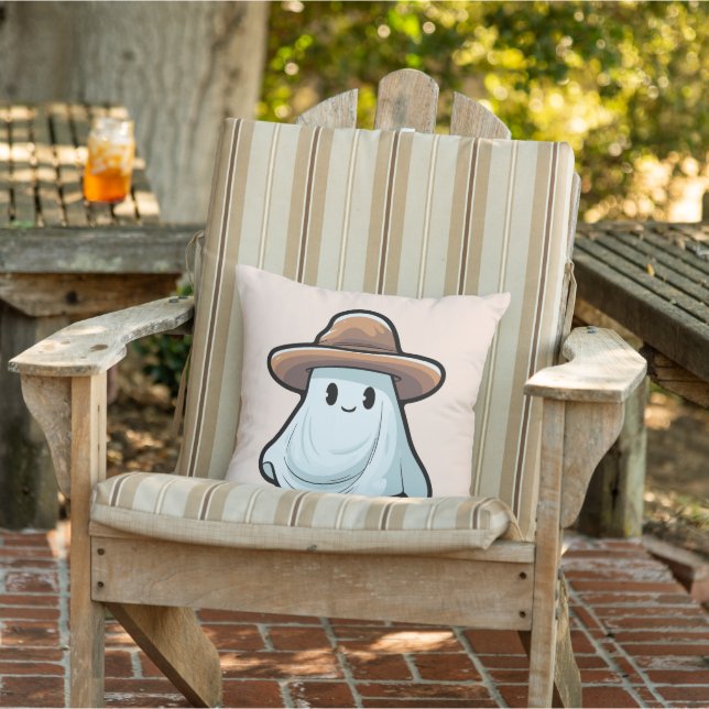 Cojín De Exterior Baby Boo Cowboy Ghost Halloween (Silla)