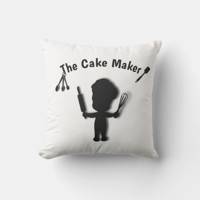 Cojín De Exterior Baker Cake Maker (Anverso)