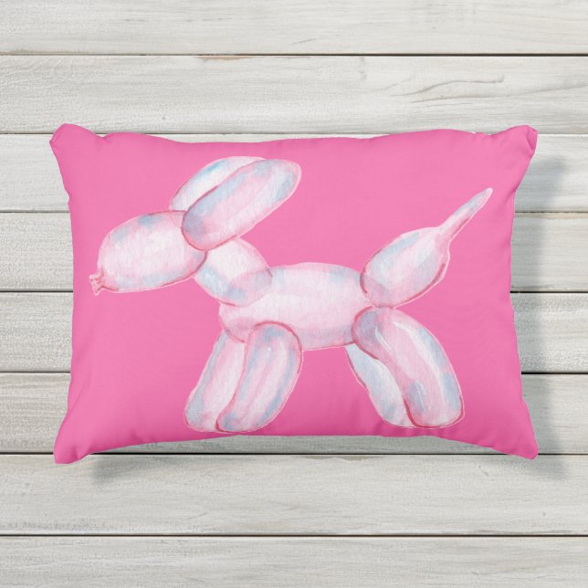 Cojín De Exterior Balloon Dog Pillow (Anverso)