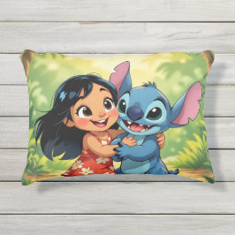 Cojín De Exterior Beste Freunde fürs Leben – Lilo & Stitch  