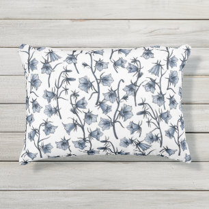 Cojín De Exterior Bluebells, Harebells, Bellflowers