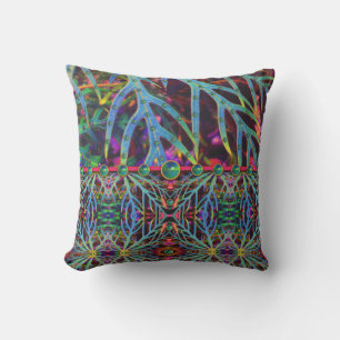 Cojín De Exterior Bolsa nocturna de hojas con cuentas