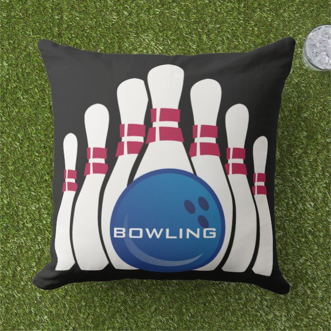 Cojín De Exterior Bowling Design OUTDOOR pillow (Césped)