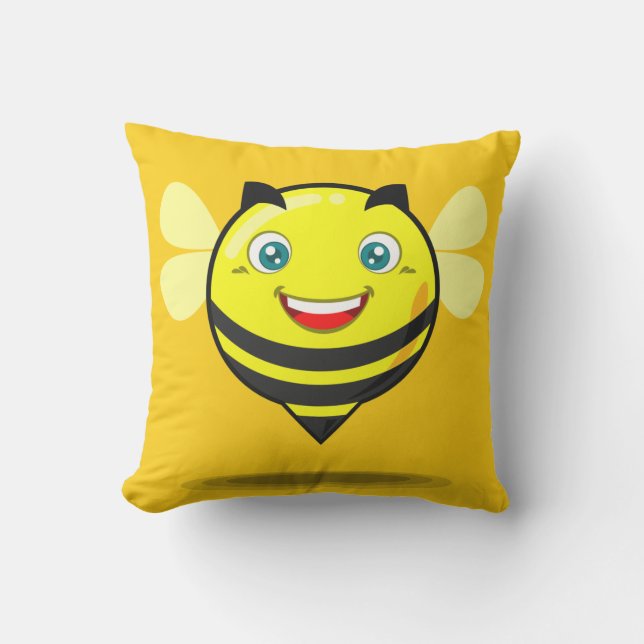 Cojín De Exterior Bumble Bee (Anverso)
