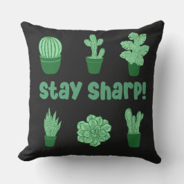 Cojín De Exterior Cactus desierto cactus Planta moderna Patrón