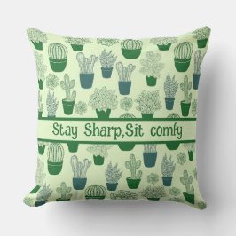 Cojín De Exterior Cactus desierto cactus Planta moderna Patrón