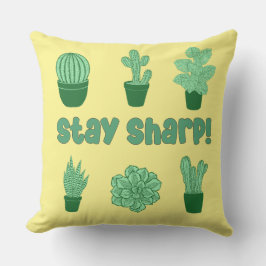 Cojín De Exterior Cactus desierto cactus Planta moderna Patrón