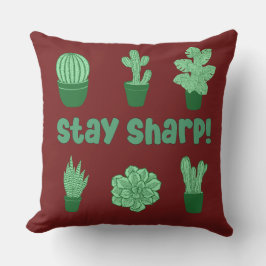 Cojín De Exterior Cactus desierto cactus Planta moderna Patrón