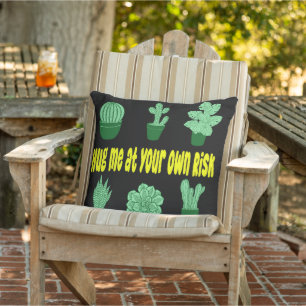 Cojín De Exterior Cactus desierto cactus Planta moderna Patrón