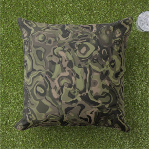 Cojín De Exterior Camo Swirl