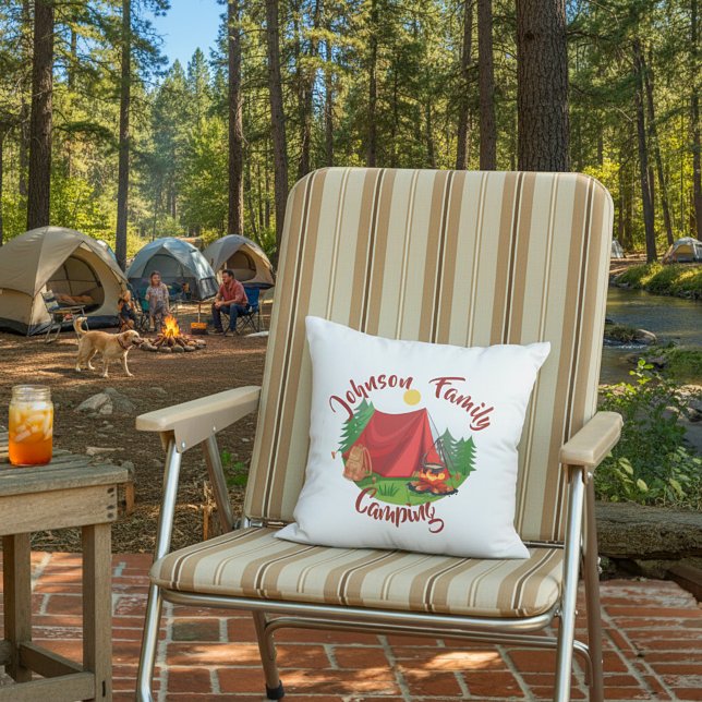 Cojín De Exterior Campamento personalizado (Subido por el creador)