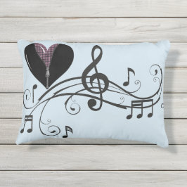 Cojín De Exterior Cante la música en directo