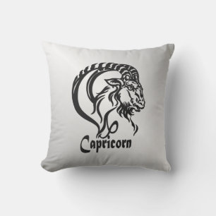 Cojín De Exterior Capricornio de la cabra del mar Zodiac