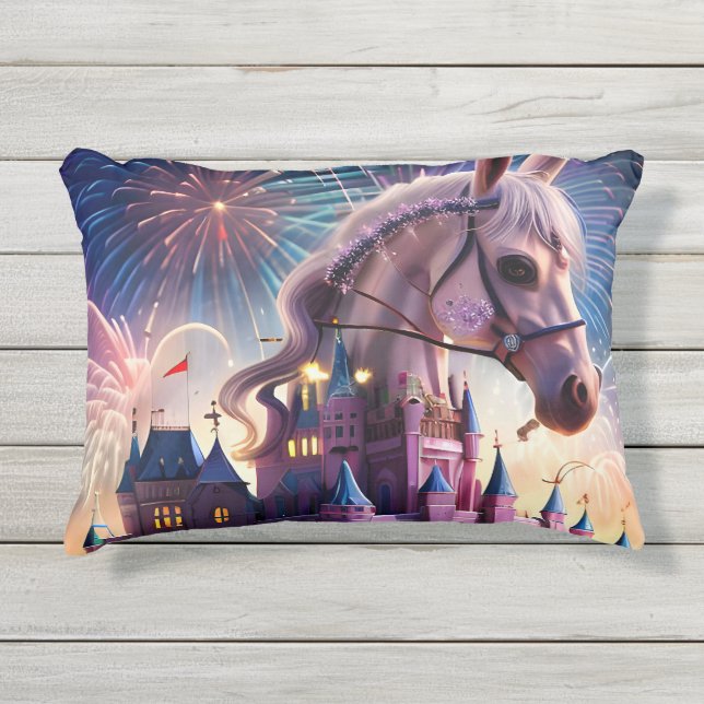 Cojín De Exterior Castillo Pegasus Tres (Anverso)