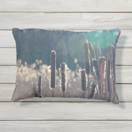 Cojín De Exterior Cattails in the Sun Pillow 16 X 12