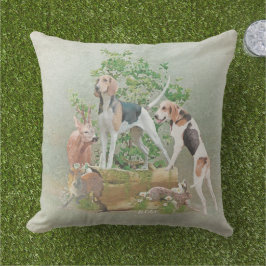 Cojín De Exterior Caza con heridas