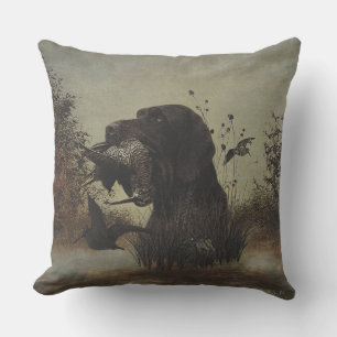 Cojín De Exterior Caza de Woodcock con puntero de hilo alámbrico ale