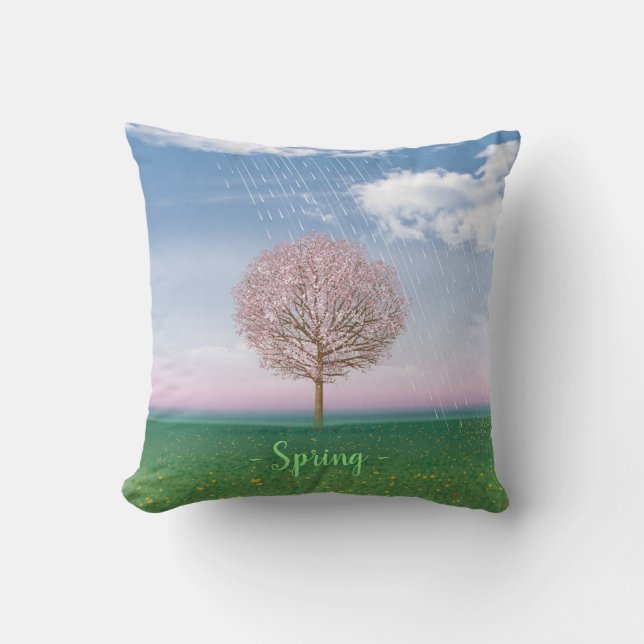 Cojín De Exterior Colchón exterior 41cm 4 estaciones SPRING. (Anverso)