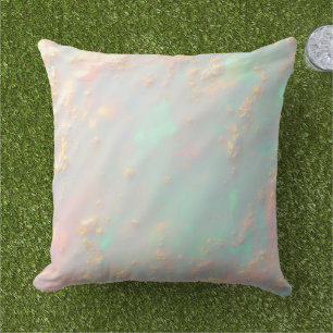 Cojín De Exterior Colección de lujo dorado de moda en rosa y menta