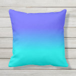 Cojín De Exterior Color de neón azul y brillante de neón F de la<br><div class="desc">Aguamarina de neón azul y brillante de neón que color de la sombra se descolora de Ombré la aguamarina de neón, azul de neón, neón azul, sombra del ombre, color se descoloran, neón, azul, ombre, sombra, color, se descoloran, tienden, brillante, fluorescente, highlighter, escuela, niños, diversión, dormitorio, decoración, tinte, azul de...</div>