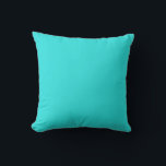 Cojín De Exterior Color decorativo de la plancha azul verde azulado<br><div class="desc">Plantilla De personalizado Para Cojín decorativo De acentos Decorativo - Pilares Personalizados. Personaliza con tu propio nombre, patrón, diseño, presupuesto, monograma o fotografía. Usa nuestras plantillas, ilustraciones, fotos, gráficos y ilustraciones geniales, luego agrega nombres, texto, citas y monogramas para crear tu propia almohada de lanzamiento. Haga clic en el botón...</div>