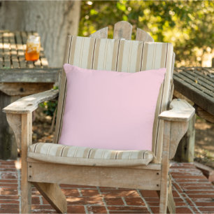 Cojín De Exterior Color Sólido Rosa Té