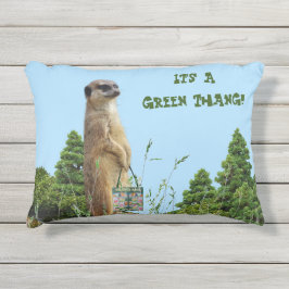 Cojín De Exterior Confort del patio 'Green Thang'