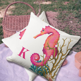 Cojín De Exterior Costa de la Marina Rosa Marítima