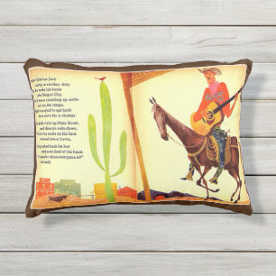 Cojín De Exterior "Cowboy Times"