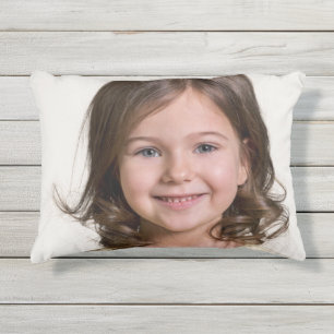 Cojín De Exterior Crea tu propia foto de niño personalizada
