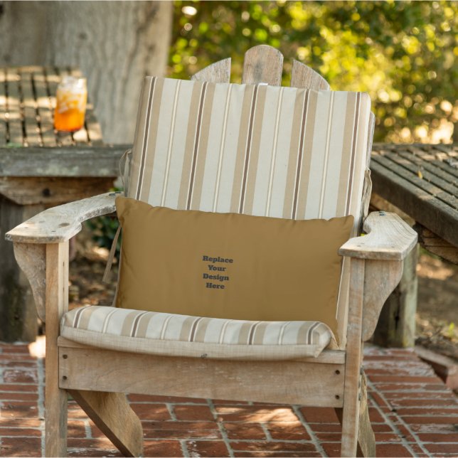 Cojín De Exterior Crea tu propio marrón (Silla)