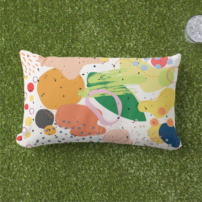 Cojín De Exterior Crear su propio patrón lindo Herramienta de diseño (Césped)