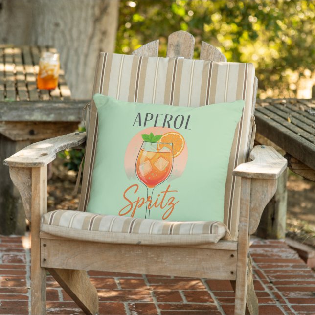 Cojín De Exterior Diseño de cóctel Aperol Spritz (Silla)