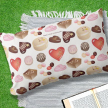 Dulce Corazón De Chocolate Chic Patrón Al Aire Lib