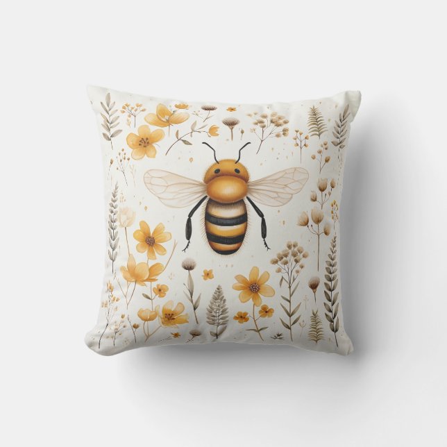 Cojín De Exterior El abrazo de la naturaleza (Anverso)