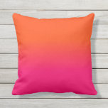 Cojín De Exterior El naranja de neón y el color rosado de neón de la<br><div class="desc">El naranja de neón y el color rosado de neón de la sombra de Ombre se descoloran. Sombras descoloradas de las rosas fuertes que empañan en el parecer anaranjado de neón una puesta del sol pintada el neón, naranja, caliente, rosado, ombre, sombra, color, se descolora, tiende, brillante, fluorescente, highlighter, escuela,...</div>