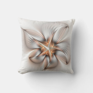 Cojín De Exterior Elegancia floral modernidad Resumen arte fractal