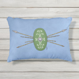 Cojín De Exterior Escudo celta y lentes antiguos