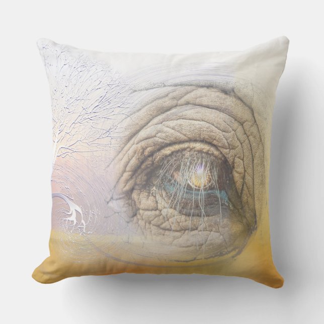 Cojín De Exterior Espíritu del elefante (Anverso)