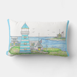 Cojín De Exterior Faro Americana Lumbar Pillow