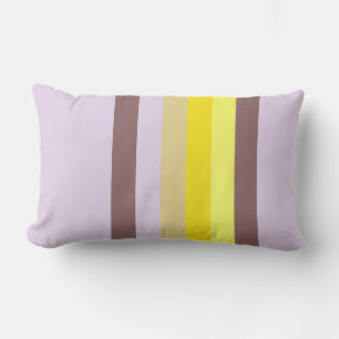 Cojín De Exterior Feliz Ginger Lemon Striped