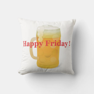 COJÍN DE EXTERIOR "FELIZ VIERNES" BEBG MUG