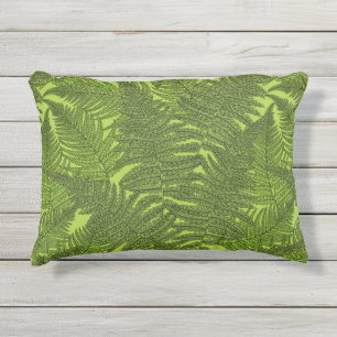 Cojín De Exterior Fern en verde