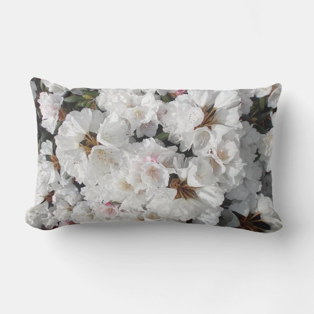 Cojín De Exterior Flores blancas (Anverso)