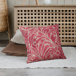 Cojín De Exterior Flores botánicas de Moda floral elegante de oro ro<br><div class="desc">Moda floral de color rojo dorado elegante Flores botánicas Cojín decorativo moderno al aire libre Cushion presenta un elegante y elegante patrón floral rojo y oro abstracto. Perfecto para la decoración de casa o como regalo de cumpleaños,  Día de la Madre o Navidades. Diseñado por Evco Studio www.zazzle.com/store/evcostudio</div>