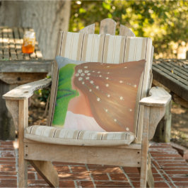 Cojín De Exterior Flores en el pelo