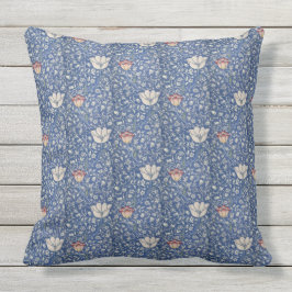 Cojín De Exterior Flores florales de época William Morris Medway