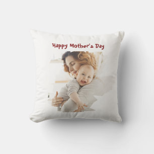 Cojín De Exterior Foto personalizada de broche de Día de la Madre 1