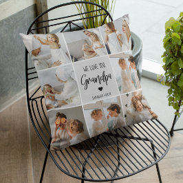 Cojín De Exterior Fotografía del Collage | Te queremos regalo de abu