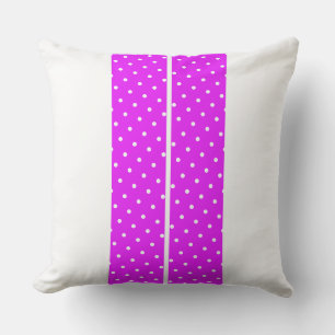 Cojín De Exterior Fun Sporty Vivid Carreras Rosa Tiras De Puntos En 